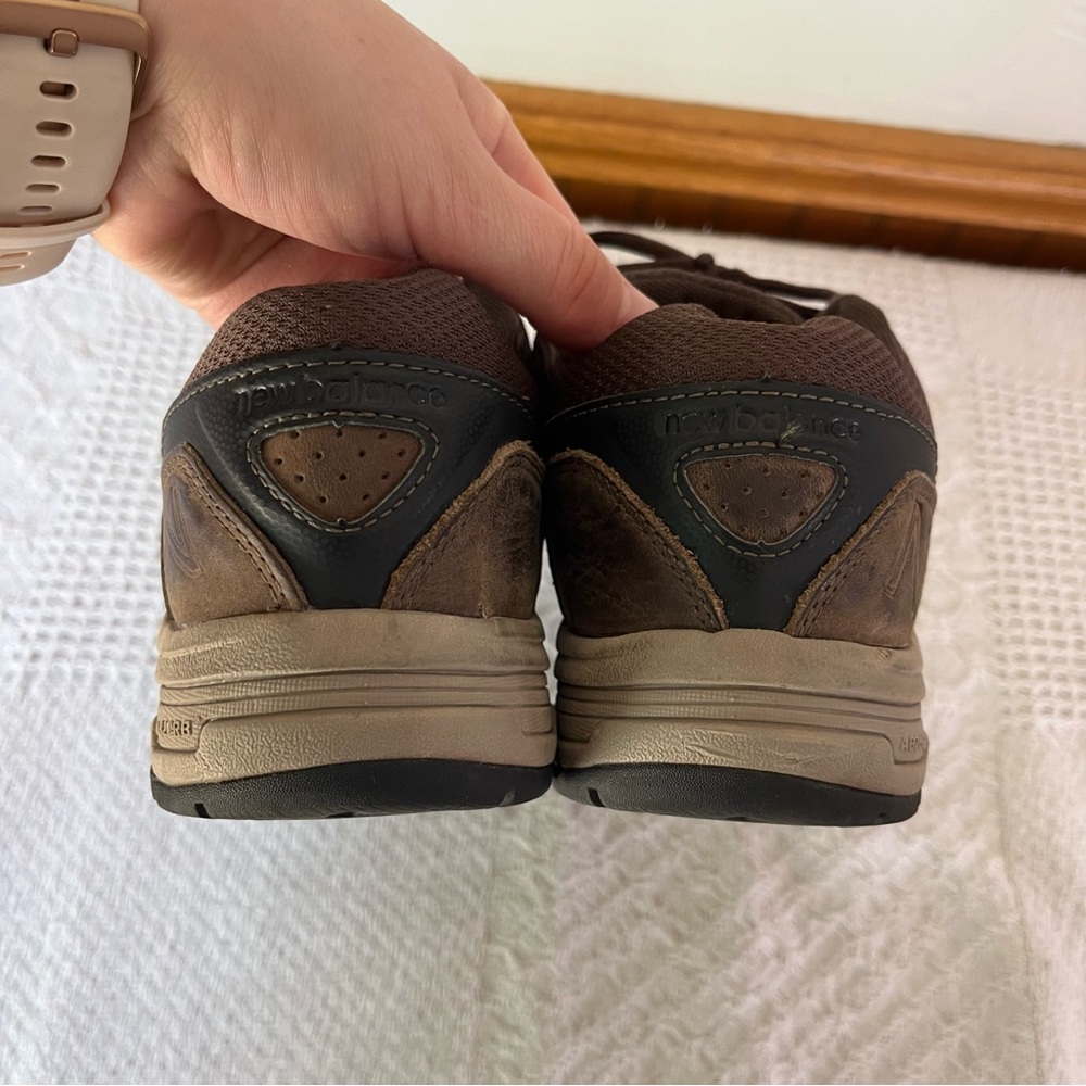 New Balance women’s size 9 tennis shoes 959 brown neutral chunky suede hiking - Picture 4 of 9